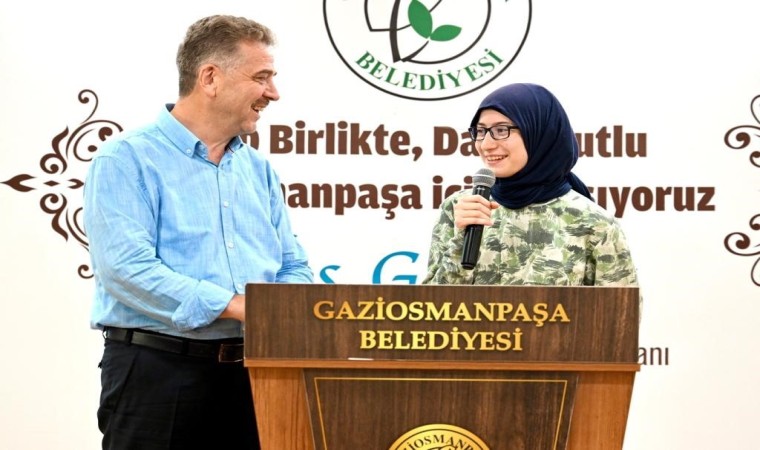 Gaziosmanpaşada lise birincileri Bosna Hersek Kültür ve Eğitim Kampı ile ödüllendirildi