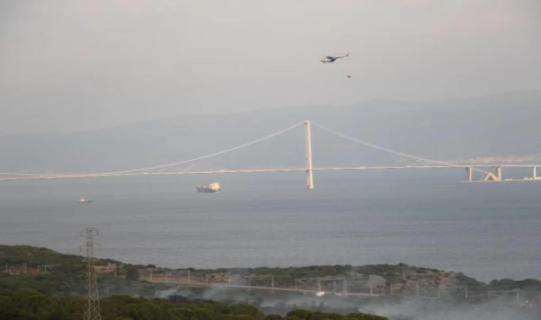 Gebze TÜBİTAK yerleşkesinde orman yangını (3)