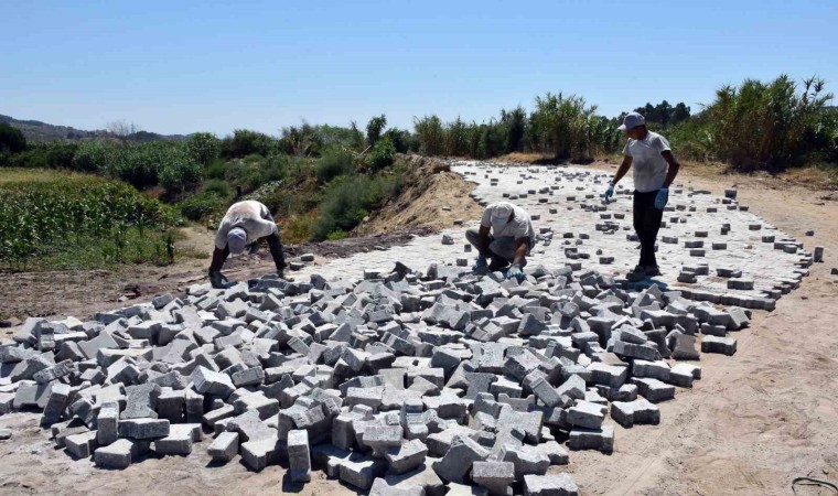 Germencikte kronikleşen yol sorununa kalıcı çözüm