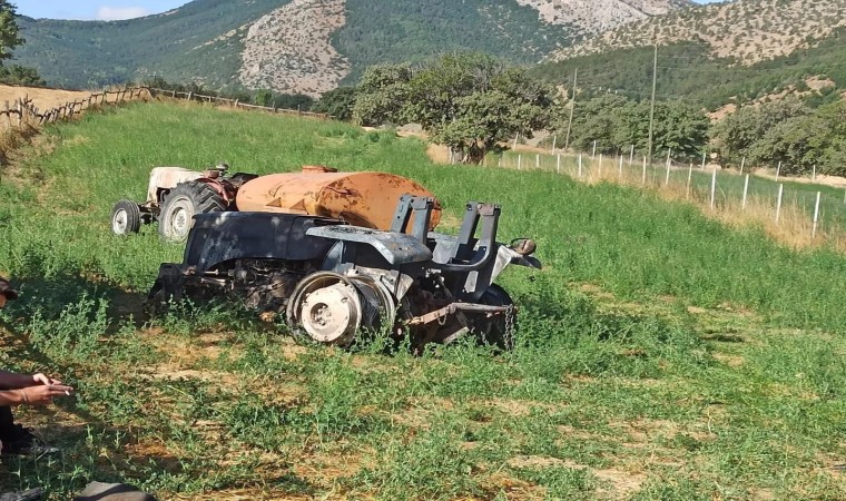 Giresunda yangında köy evi kullanılamaz hale geldi