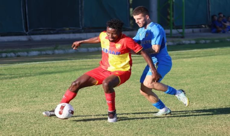 Göztepe’nin hazırlık maçındaki performansı tatmin etmedi