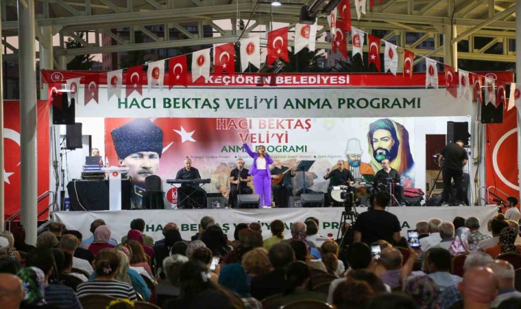 Hacı Bektaş Veli Keçiörende anıldı