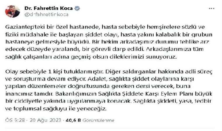 Hasta yakınlarının demir sopayla saldırdığı doktor ağır yaralandı; o anlar kamerada (2)