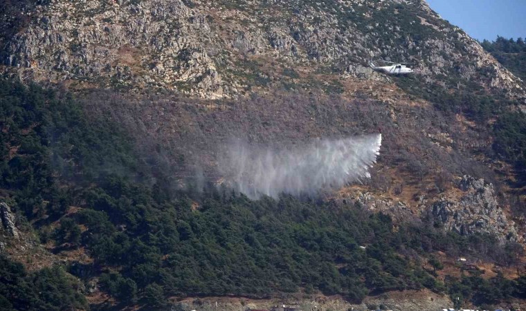 Hatayda evlere yakın noktadaki orman yangını kısa sürede kontrol altına alındı