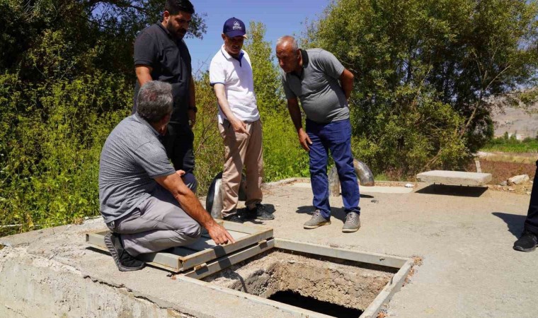 Havşeri İçme Suyu Hattında bakım onarım çalışması sürüyor