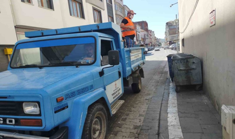 Havzada uçkun ve pis koku mücadelesi