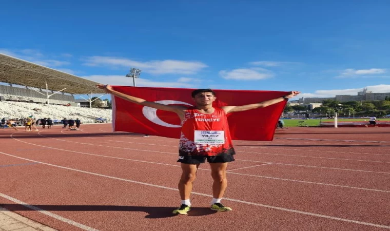 Hayrettin Yıldız’dan 20 Yaş Altı Avrupa Atletizm Şampiyonası’nda gümüş madalya