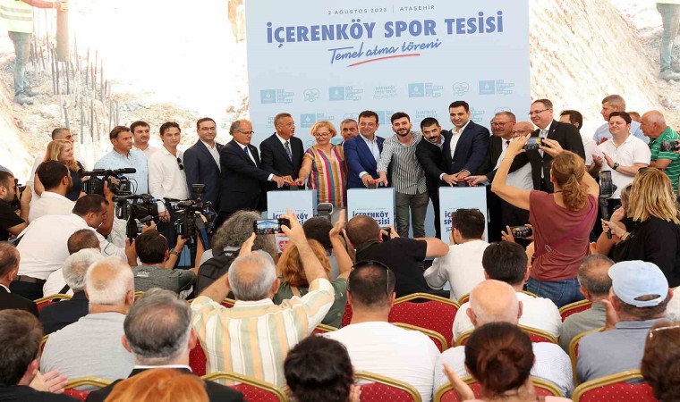 İçerenköy Spor Tesisinin temeli atıldı