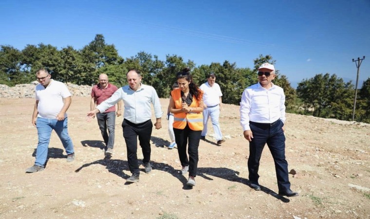 İlimtepe Millet Bahçesinde çalışmalar sürüyor