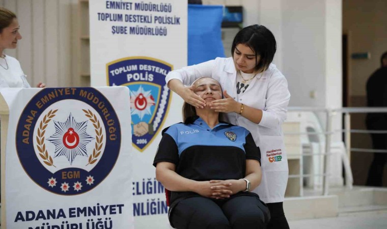 İlk makyaj polise