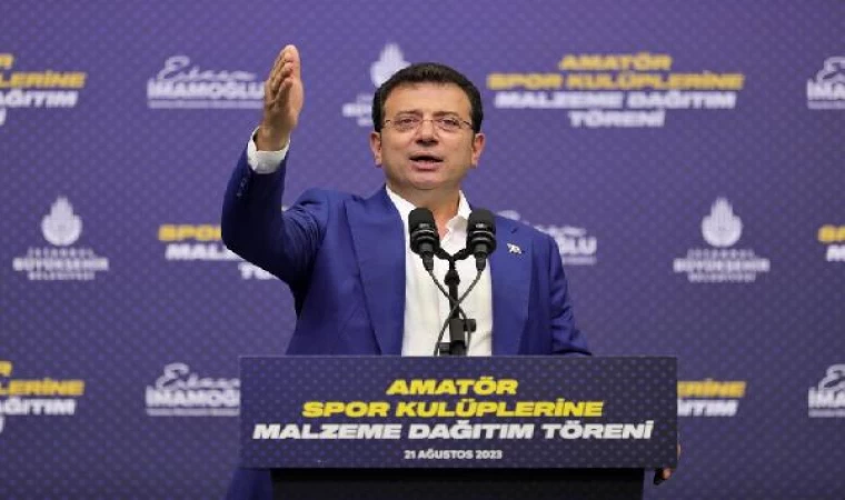 İmamoğlu: Hedefimiz 2036’da İstanbul’da olimpiyatlara ev sahipliği yapmak