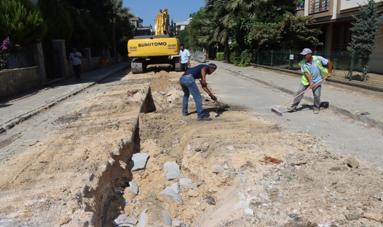 İsmetpaşa Mahallesine kanalizasyon ve yağmur suyu hattı