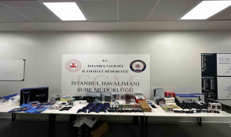 İstanbul Havalimanında 1 milyon lira değerinde kaçakçılık operasyonu