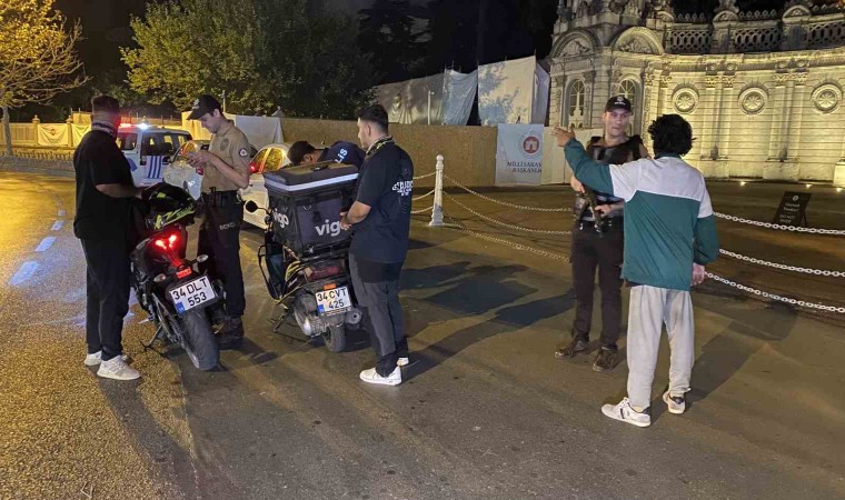 İstanbulda motosiklet sürücülerine yönelik asayiş uygulaması gerçekleştirildi