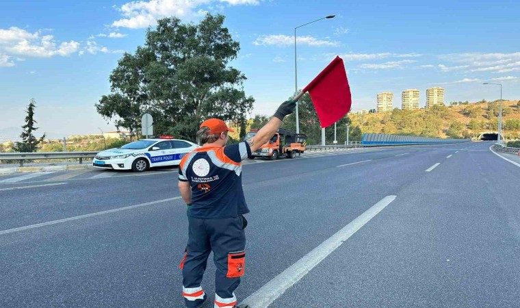 İzmir Bayraklı Tünellerinde yangın tatbikatı