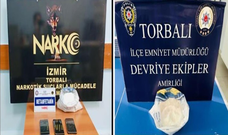 İzmirde 1 kilo uyuşturucu ile yakalanan 4 kişi tutuklandı