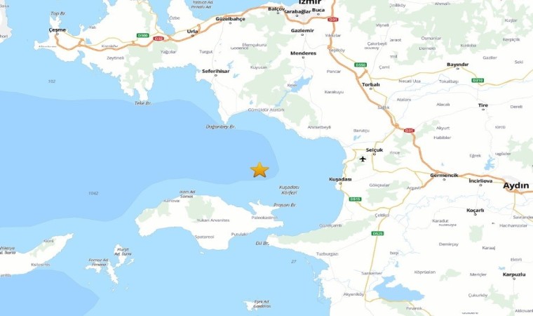 İzmirde 3.9luk deprem