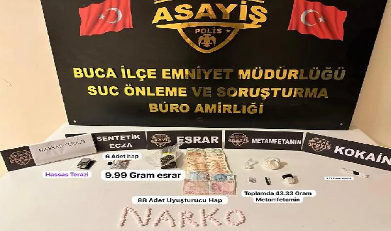 İzmir’de uyuşturucu operasyonuna 1 tutuklama