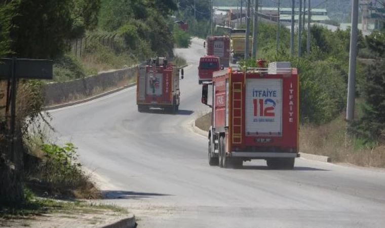 İzmit’te çöp döküm sahasında yangın (2)