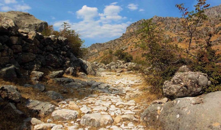 Kahramanmaraşta antik yol kalıntıları