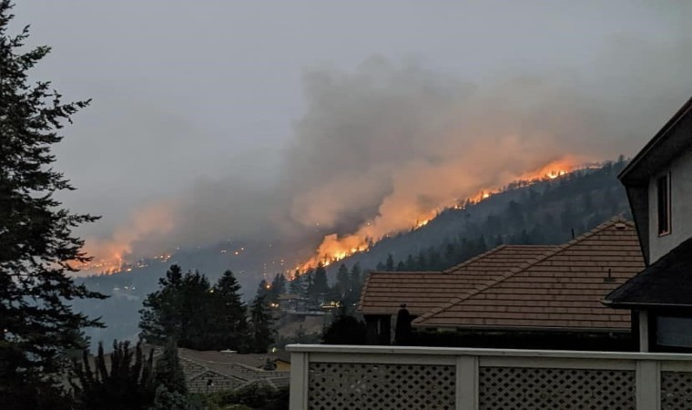 Kanadada yangın felaketi sürüyor: British Columbiada 36 bin kişi için tahliye alarmı