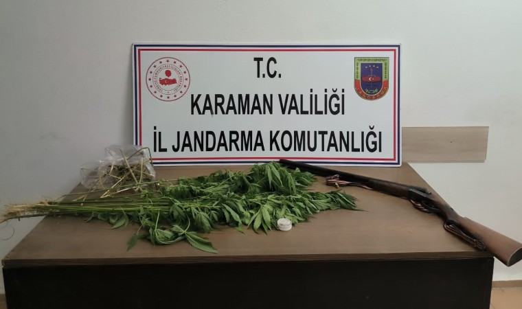 Karamanda uyuşturucudan bir kişi gözaltına alındı