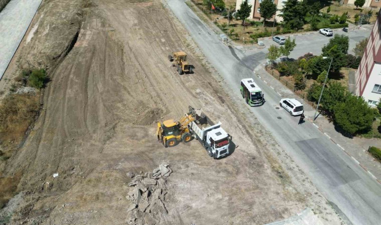 Karesi TOKİ Kapalı pazar yeri inşası başladı