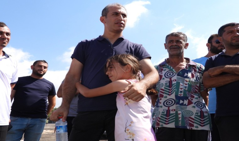 Kaymakam Aksuya konteyner kentte yoğun ilgi