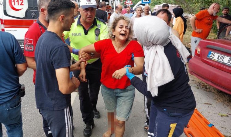 Kazada eşi ve kayınvalidesi ölen kadın sürücünün feryadı yürekleri dağladı