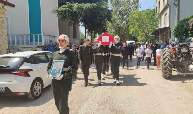 Kıbrıs Gazisi Mustafa Uçak son yolculuğuna uğurlandı