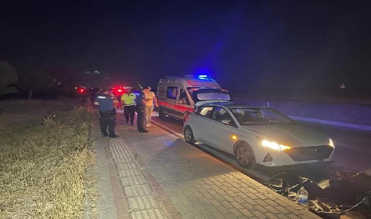 Kilis’te devrilen motosikletteki 2 kişiye otomobil çarptı: 1 ölü, 1 yaralı