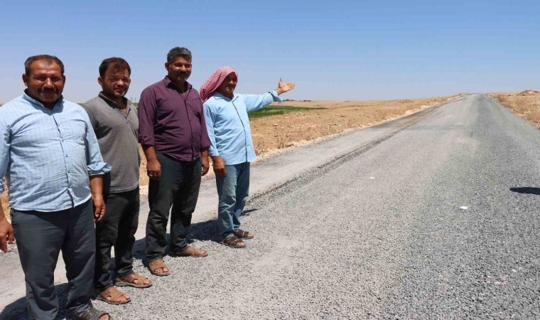 Kırsal yollar büyükşehir ile asfaltla buluşuyor