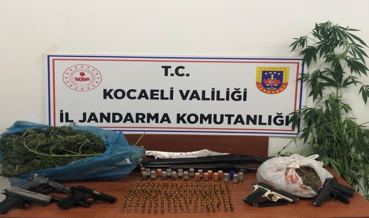 Kocaelide jandarmadan uyuşturucu operasyonu: 3 gözaltı