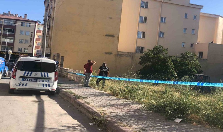 Konyada ceset gömüldüğü ihbarı polisi alarma geçirdi