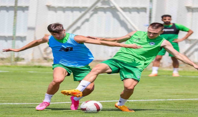 Konyaspor, Antalyaspor maçı hazırlıklarını sürdürdü