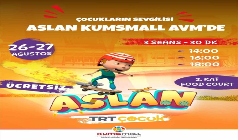 KUMSMALL AVMye aslan geliyor