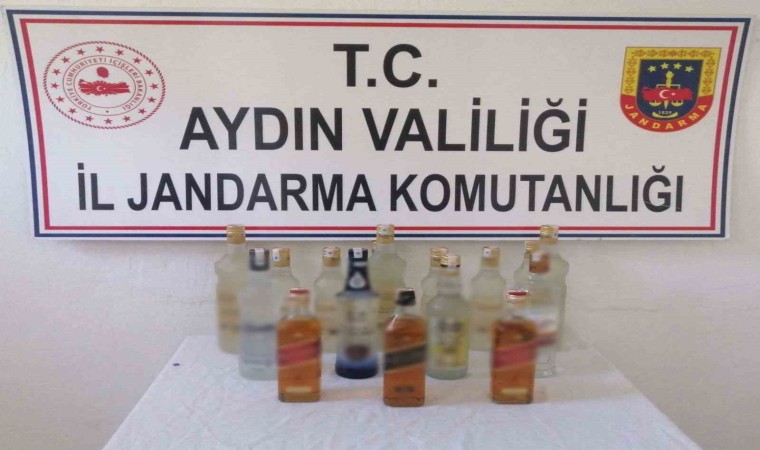 Kuşadasında bandrolsüz alkol ele geçirildi