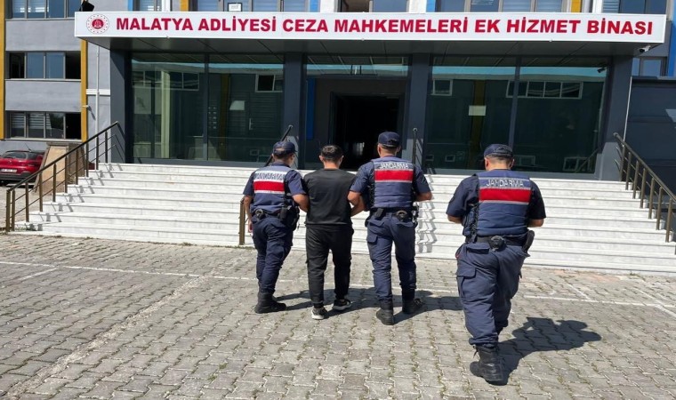 Malatyada 10 yıl hapis cezası bulunan şahıs yakalandı