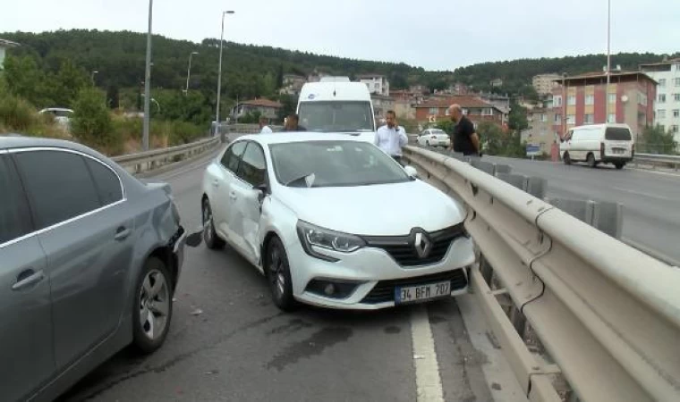 Maltepe’de 16 aracın karıştığı zincirleme kaza 