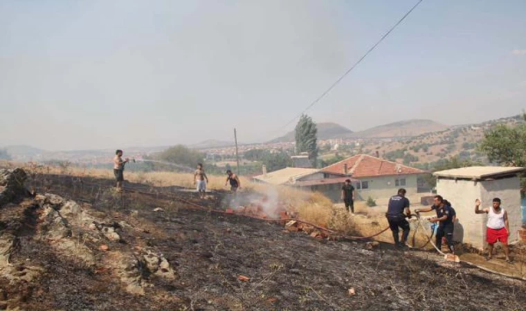 Manisa’da 20 dönüm orman yandı