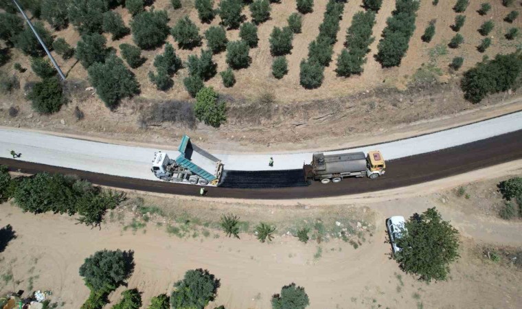 Manisada 500 kilometrelik yol ağı asfaltlandı