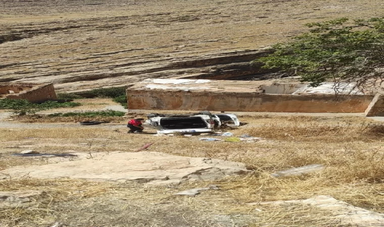 Mardin’de piknik yolunda kaza: 1’i ağır 10 yaralı