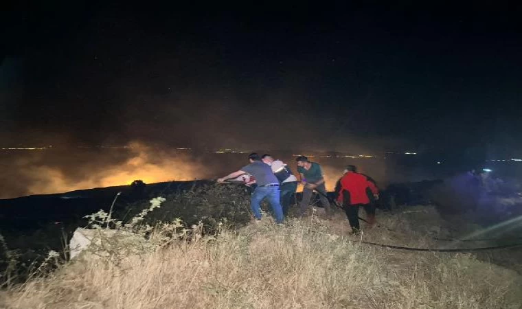 Marmara Adası’nda maki yangını