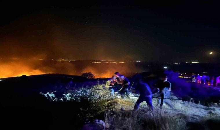 Marmara Adasındaki yangın kontrol altına alındı