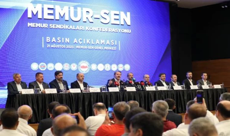 Memur-Sen Genel Başkanı Yalçın: Büyümeden gelen pay, adil paylaştırılsın