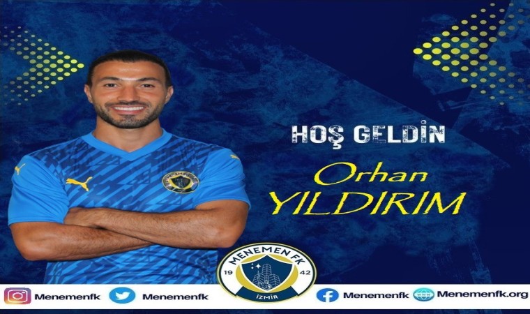 Menemen FK, Orhan Yıldırımı renklerine bağladı