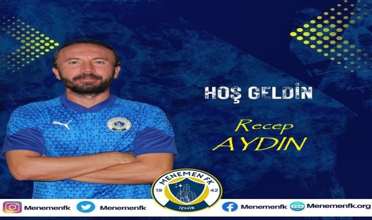 Menemen FK, Recep Aydını renklerine bağladı