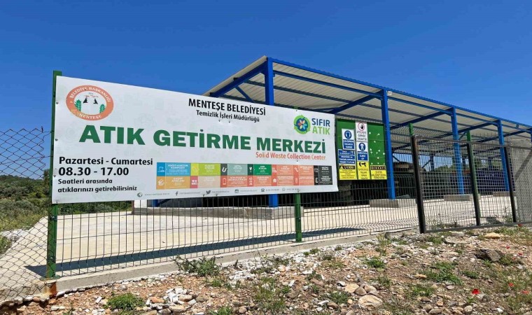 Menteşede bir yılda 11 bin ton atık toplandı