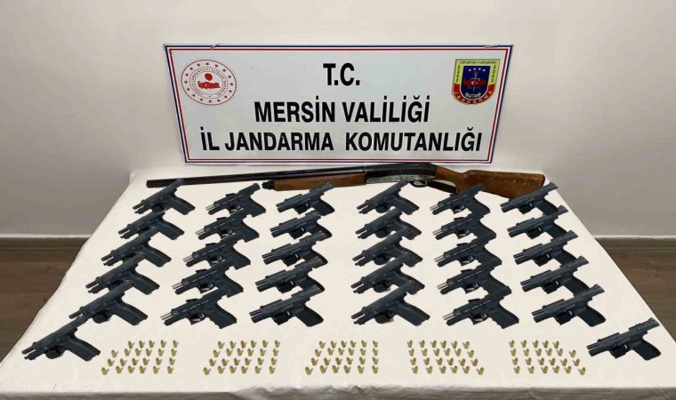 Mersin merkezli 3 ilde kaçak silah operasyonu: 12 gözaltı