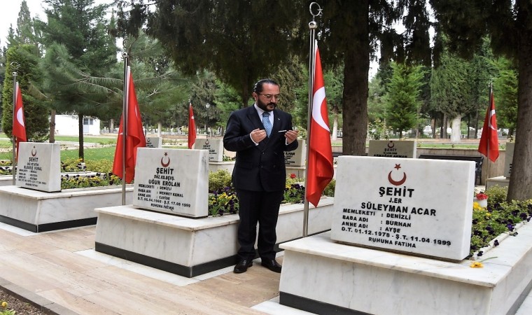 MHP İl Başkanı Yılmazdan şehit Kemal Özek ve silah arkadaşları için taziye mesajı